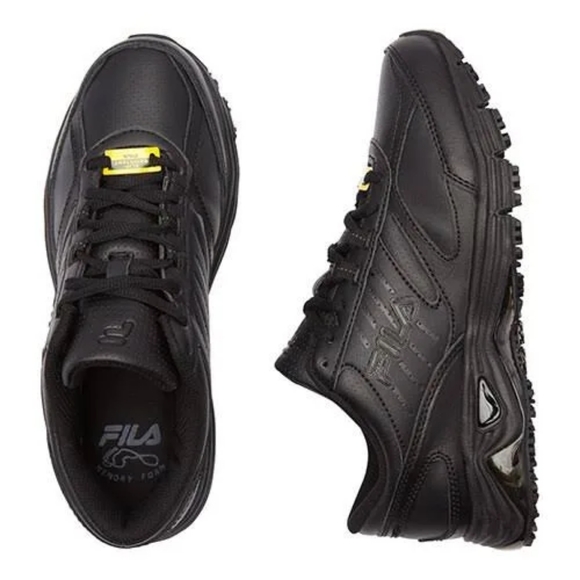 NEW BLACK FILA MEMORY FLUX SR WORK SNEAKERS SIZE 8 - Picture 8 of 11